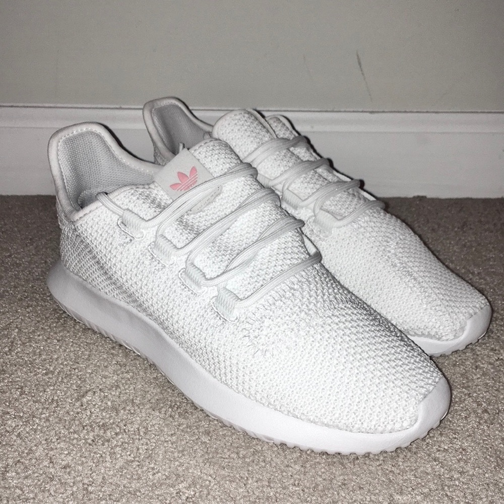 Adidas Original White Tubular Shadow - 7 Women’s